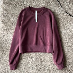 Lululemon Perfectly Oversized Cropped Crew